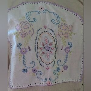 Jacket, Vintage Embroidery Patch, Land's End